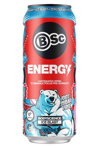 BSc ENERGY Cans - 12 x 500ml