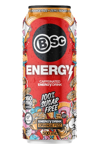 BSc ENERGY Cans - 12 x 500ml