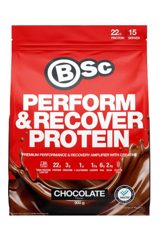 CLEARANCE: Perform & Recover Protein - 900g Chocolate (BB 30/08)