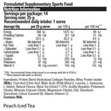 BSc collagen protein water ingredients