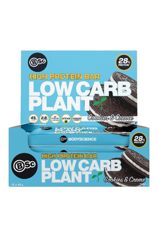 High Protein Low Carb PLANT Bar - 45g (x12)