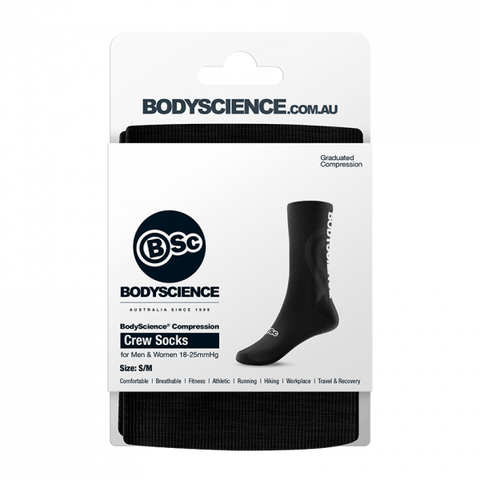 Compression Crew Socks for Men & Women