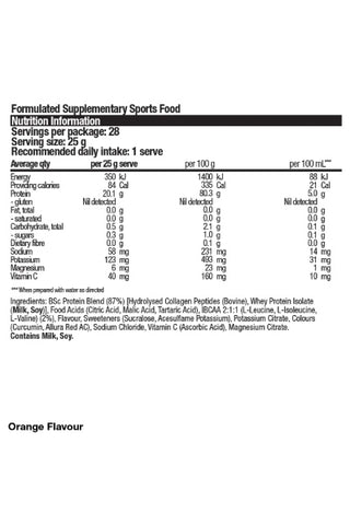 CLEARANCE: Orange BSc x Chupa Chups Protein Water 700g (BB 26/11/26)