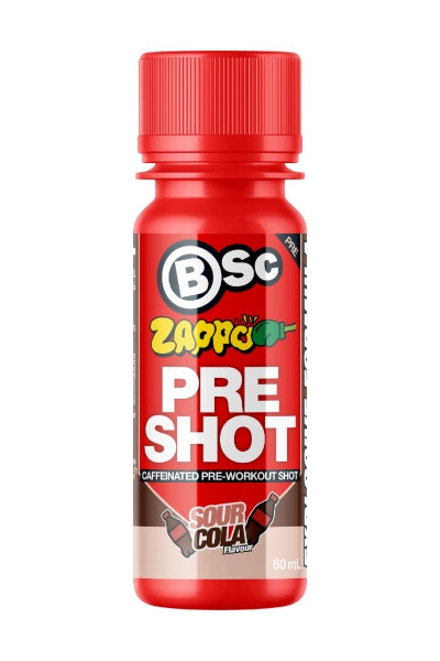 BSc caffeinated pre-workout shot