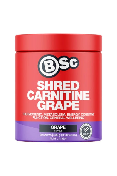Shred CARNITINE - 300g - BSc Body Science NZ Shred CARNITINE - 300g - BSc Body Science NZ