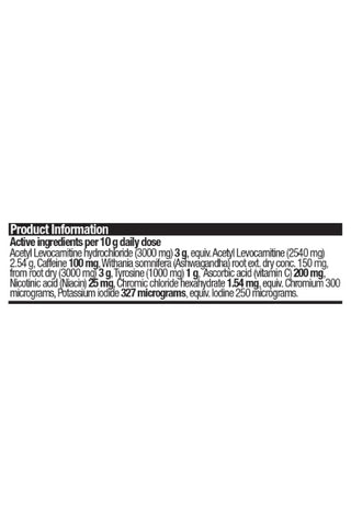 95c SHRED Carnitine 300gm Grape - CLEARANCE