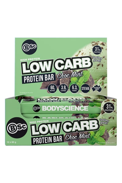 body science low carb protein bars