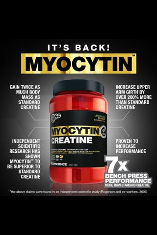 MYOCYTIN Creatine Transport System 1.2kg - Raspberry