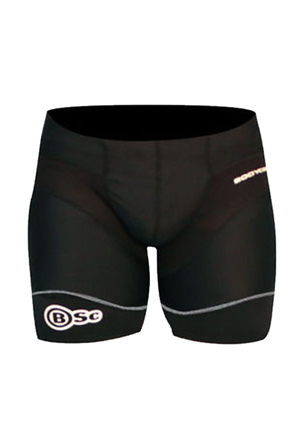 Mens girdle top compression shorts